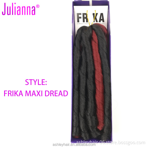 Japanese Fiber Synthetic Natural Wave Weave Dread Lock Extension Tangle Free Braid Hair